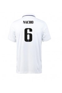Real Madrid Nacho #6 Fotballdrakt Hjemme Klær 2022-23 Korte ermer
